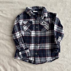 Kockás flanel ing (104)