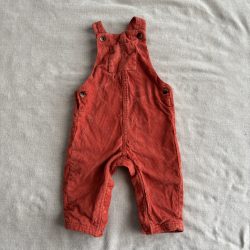 Narancssárga kordbársony kantáros nadrág (80)