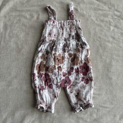 Virágos pamutmuszlin romper (62)