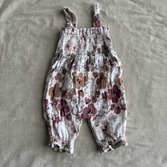 Virágos pamutmuszlin romper (62)