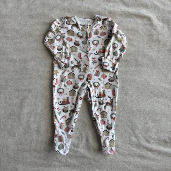 Gyönyörű mintás karácsonyi rugdalózó (68)