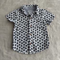 Levélmintás nyári ing (104)