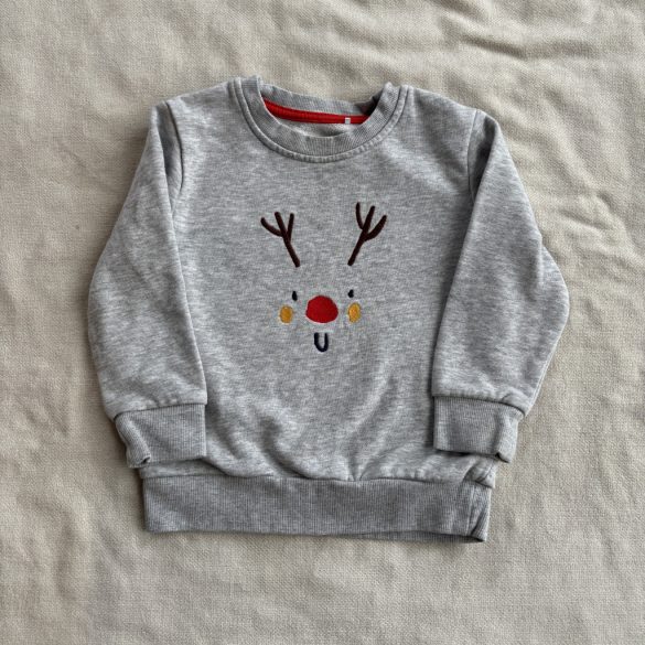Egyszerű rénszarvasos pulóver (98)