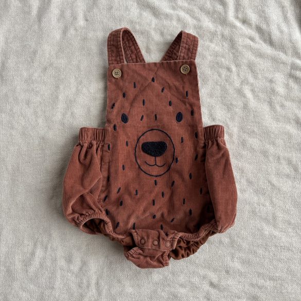 Mackós mikrokord bodys romper (86)