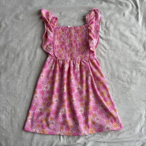 Vidám virágos ruha (128)