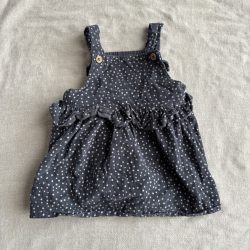 Pöttyös mikrokord ruha (68)