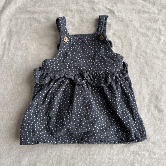 Pöttyös mikrokord ruha (68)