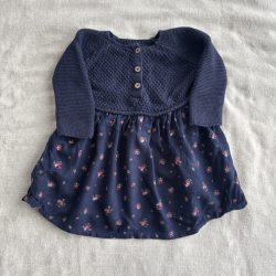 Kevert anyagú ruha (68)