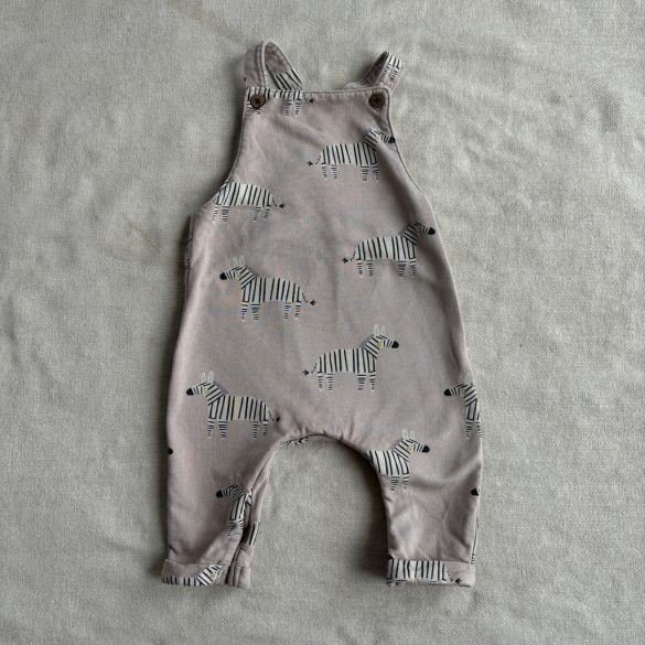 Zebrás pamut jumpsuit (68)