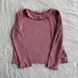 Bordázott felső csillámos pöttyökkel (140)