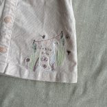 Hímzett mikrokord ruha (68)