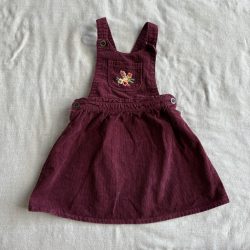 Hímzett kord ruha (98/104)