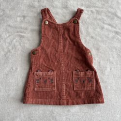 Cica zsebes kordbársony ruha (68)