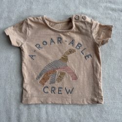 Hímzett dinós póló (56)