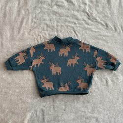 Rénszarvasos bő fazonú pulóver (68)