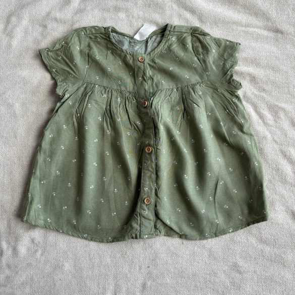 Apró mintás vékony blúz (86)