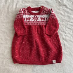 Gyönyörű ünnepi kötött ruha (74)