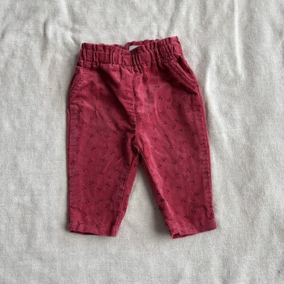 Apró mintás mikrokord nadrág (62)