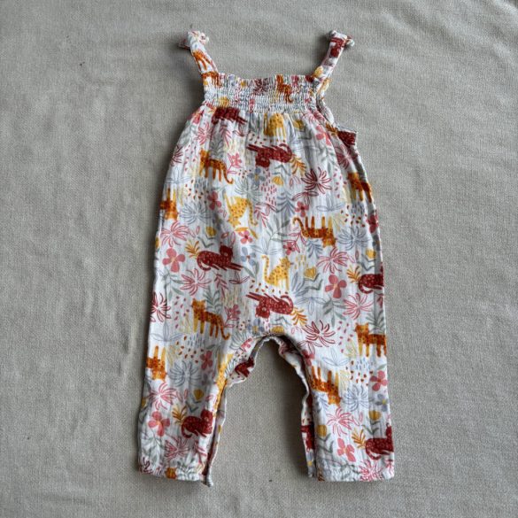 Cuki mintás pamutmuszlin romper (62)