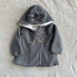 Bélelt kötött kardigán (68)