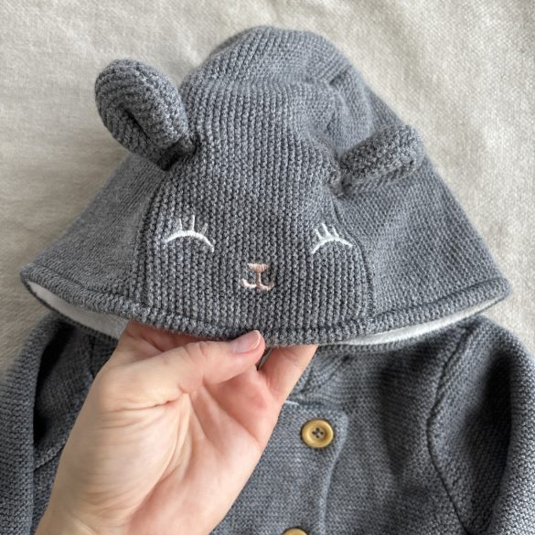 Bélelt kötött kardigán (68)