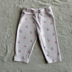 Cseresznyés bordázott leggings (74)