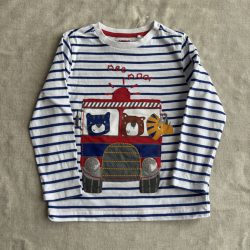 Csíkos mintás felső (110)