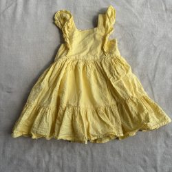 Sárga krepp ruha (92)