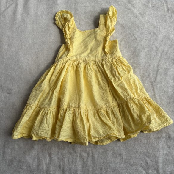 Sárga krepp ruha (92)