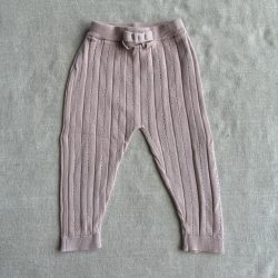 Áttört kötött leggings (80)