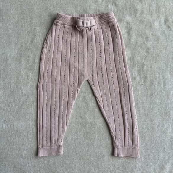 Áttört kötött leggings (80)
