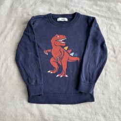 Dínós kötött pulóver (122)