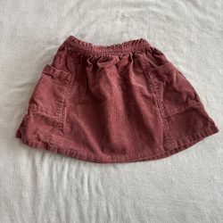 Zsebes kordbársony szoknya (98)