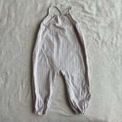 Csíkos bő romper (92)