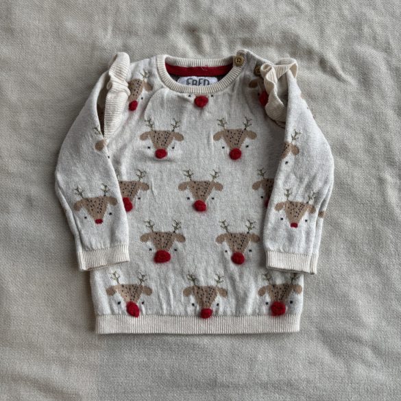 Extra cuki rénszarvasos kötött felső (68)