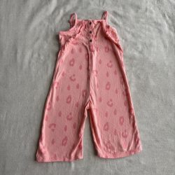 Ocelot mintás lenge romper (98)