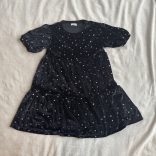 Csillagos bársony ruha (134)