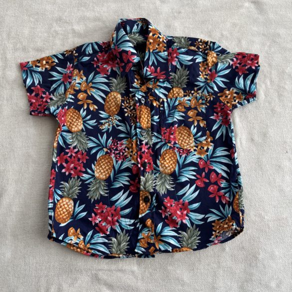 Színes mintás nyári ing (98/104)