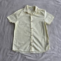 Sárga lenkevert nyári ing (140)