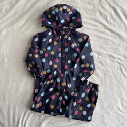 Színes pöttyös vékony overál (104)