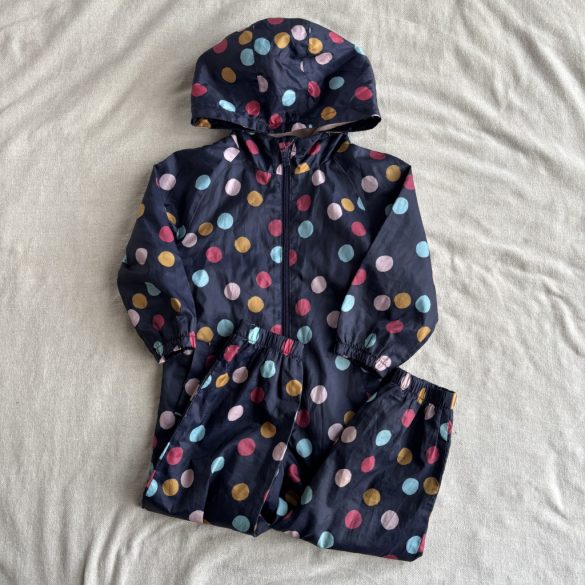 Színes pöttyös vékony overál (104)