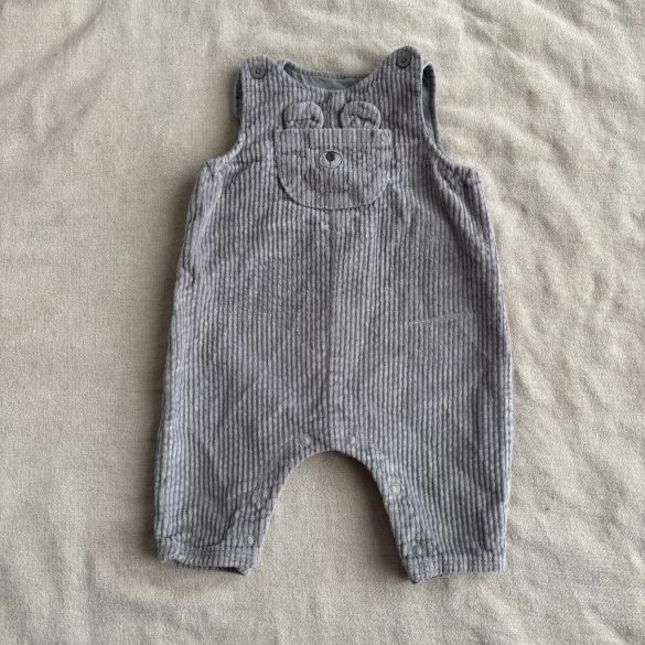 Mackós kordbársony romper (62)