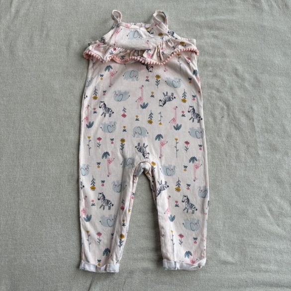 Cuki mintás pántos romper (80)