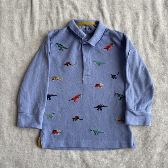 Dinós hímzett galléros felső (86)