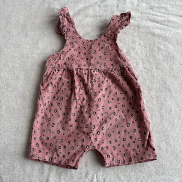 Ocelot mintás mikrokord romper (86)