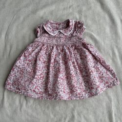 Hímzett virágos több rétegű ruha (80)