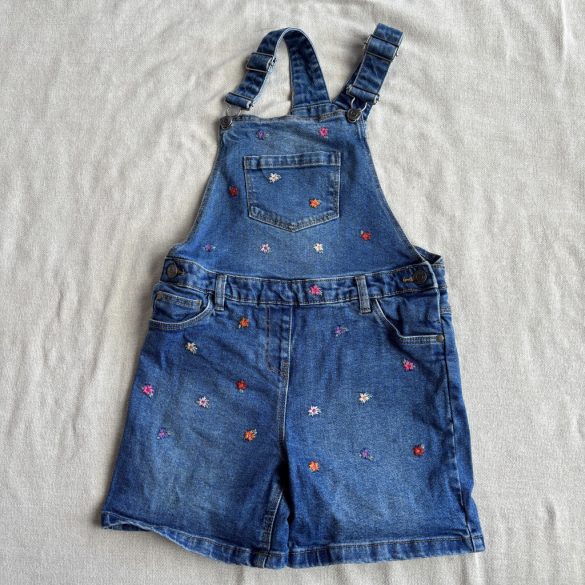 Gyönyörű hímzett kantáros farmer short (140)