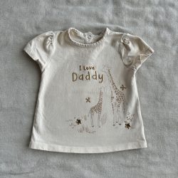 'I love Daddy" feliratú póló (68)
