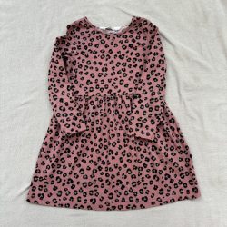 Leopárdmintás ruha (98/104)