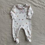 Apró mintás karácsonyi rugdalózó (68)